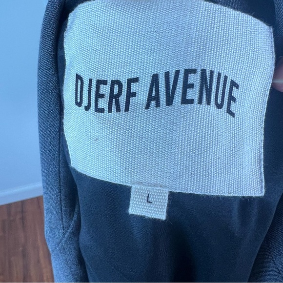 DJERF AVENUE IT Blazer Gray Size L - Picture 8 of 9